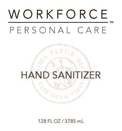 WORKFORCE gal front.jpg 128 oz front label - WORKFORCE gal front